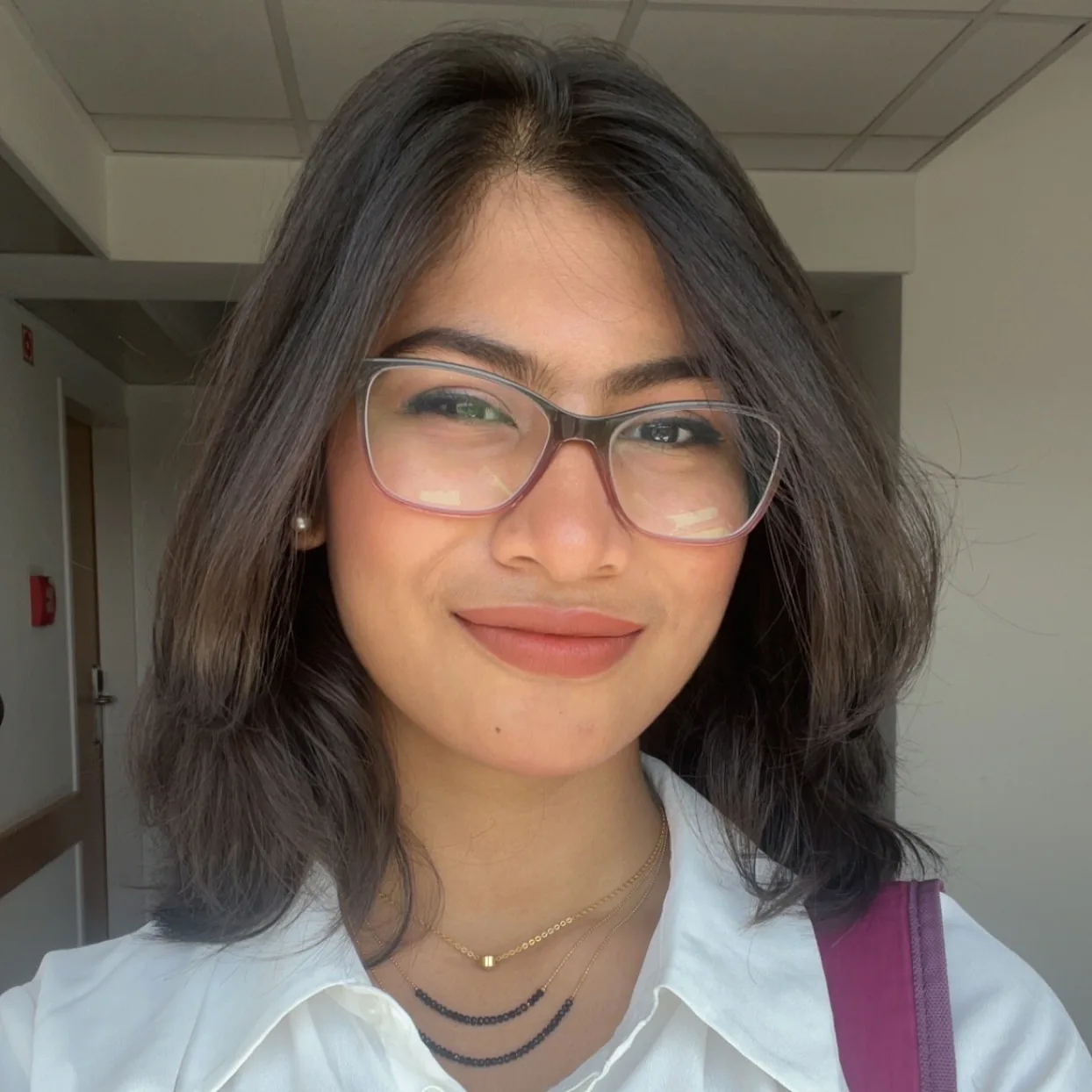 Portrait of Sadia Mahmud smiling