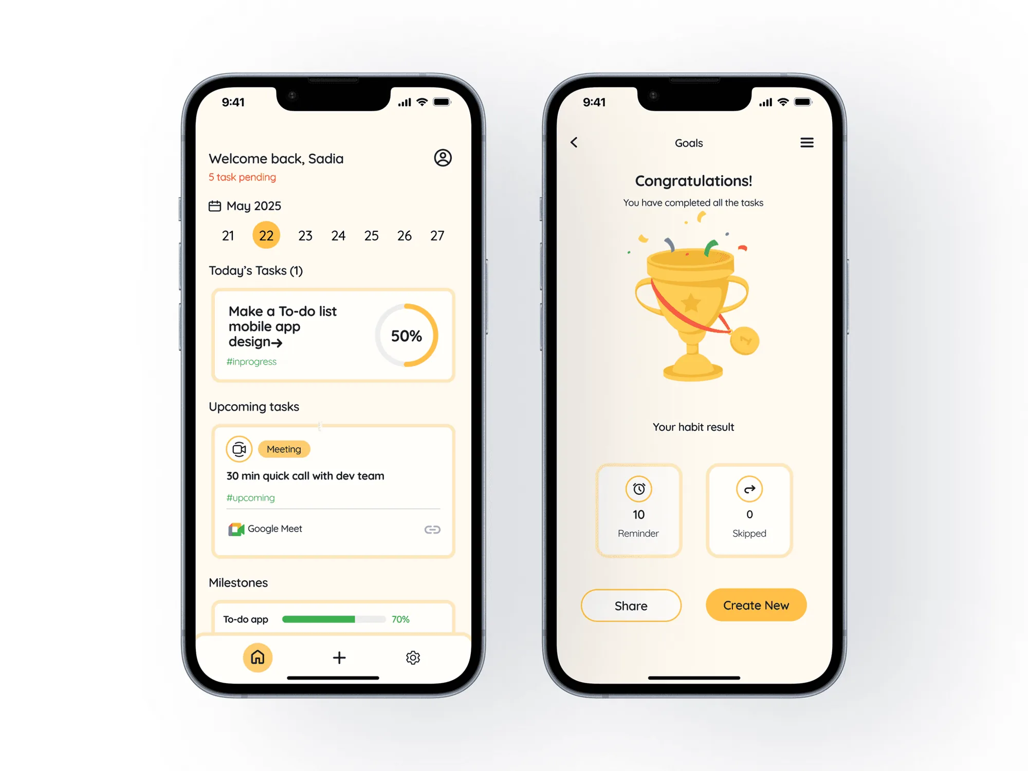 To-do app flow